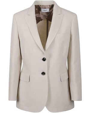 SAULINA Linen Jacket - Natural