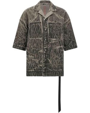 Rick Owens Magnum Tommy Shirt - Gray