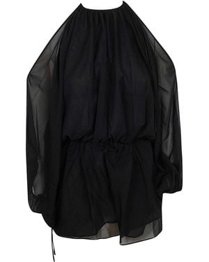 ANDAMANE Vesta Playsuit - Black