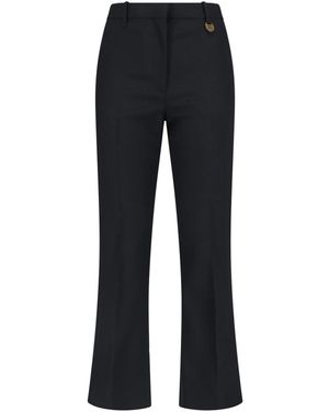Burberry Logo Trousers - Blue