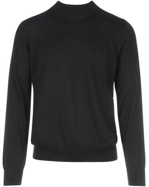 Nome Wool Turtleneck - Black