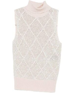 D. EXTERIOR Jumper - White