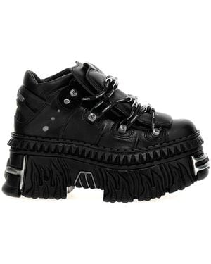 Vetements X New Rock Sneakers - Black