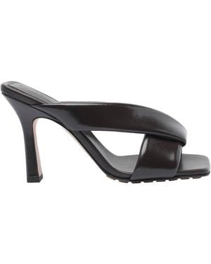 Bottega Veneta Riva Sandals - Black