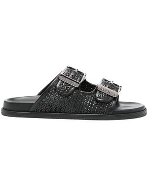 Casadei Birky Sandals - Black