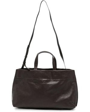 Lihann George Elli Leather Tote Bag - Black