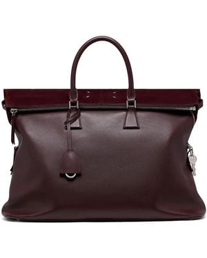 Maison Margiela 5Ac Soft Xl Bag - Purple