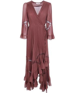 Twinset Long Dress - Purple