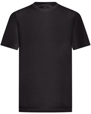 Transit Crew Neck Cotton T-Shirt - Black