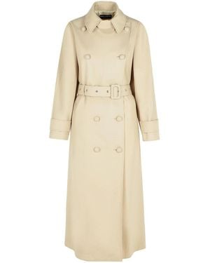 ピーコート Dolce & Gabbana Trench Patent leather trench coat in Red for Women | Dolce&Gabbana® US