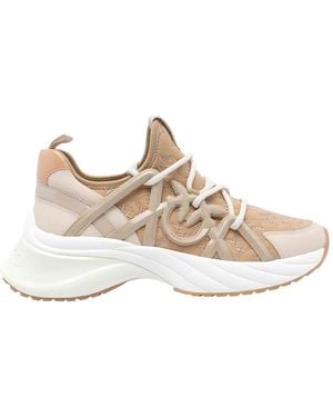 Pinko Light Rose Ariel 01 Sneakers - Natural