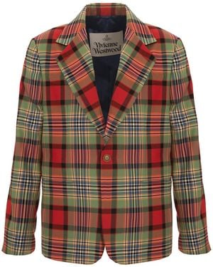 Vivienne Westwood Classic Jacket Tartan - Red