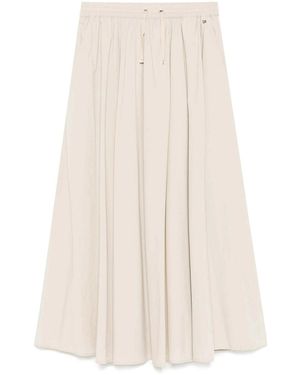Herno Light Nylon Stretch Skirt - Natural
