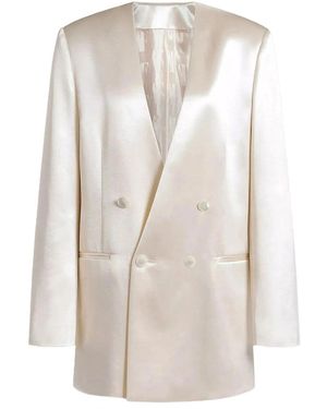 Alberta Ferretti Blazer - White