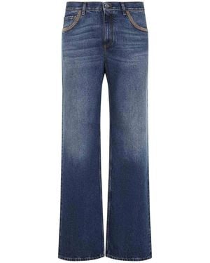 Etro Vaqueros Rectos - Azul