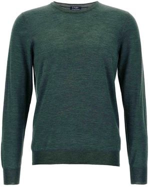 Barba Napoli Crew-Neck Sweater - Green