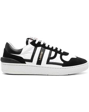 Lanvin Clay Sneakers With Nylon Shoes - Black