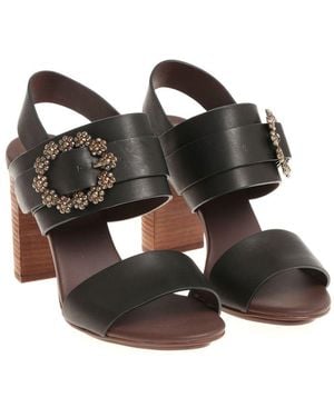See By Chloé Leather Sandals - Black