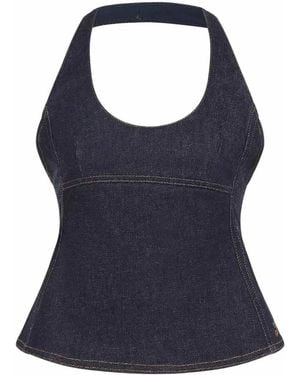 Jacquemus Le Haut De-Nimes Lavoir Top - Blue