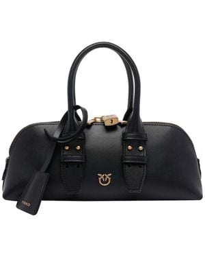 Pinko Borsa Per Baguette Da Bowling - Nero