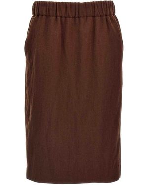 Dries Van Noten Safya Skirt - Brown