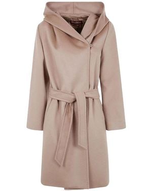Max Mara Abrigo Midi - Neutro