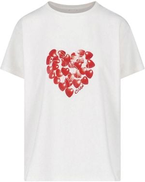 Chloé Printed T-Shirt - White