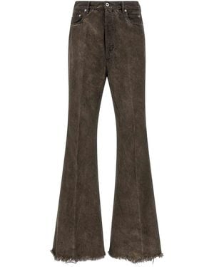 Rick Owens Bootcut Jeans - Grau