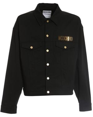 Moschino Light Jackets - Black