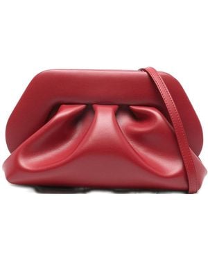 THEMOIRÈ Bios Medium Vegan Leather Clutch - Red