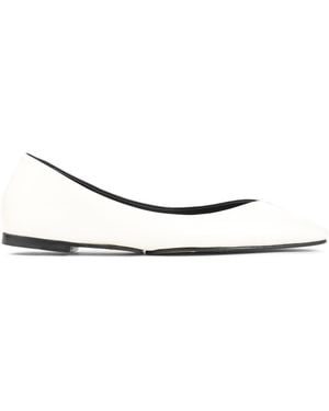 Jacquemus Ovalo Ballerinas - White