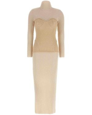Jean Paul Gaultier Corset Dress - Natural
