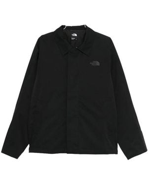 The North Face Snap Button Quilted Jacket - Black