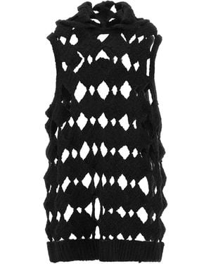 Rick Owens Sarutanya Cashmere-Silk Top - Black