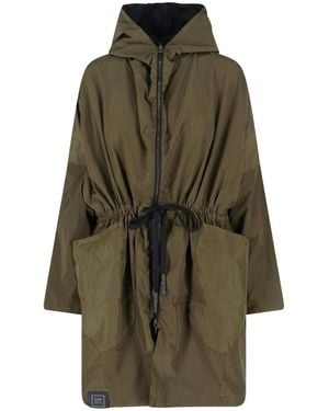 Kimonorain Reversible Parka - Green