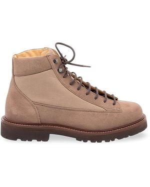 Brunello Cucinelli Lace-Up - Brown