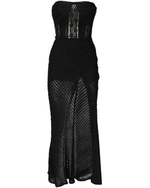 Charo Ruiz Fae Long Dress - Black