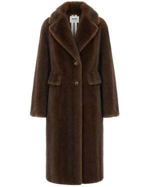 S.w.o.r.d 6.6.44 Faux Fur Coat - Brown
