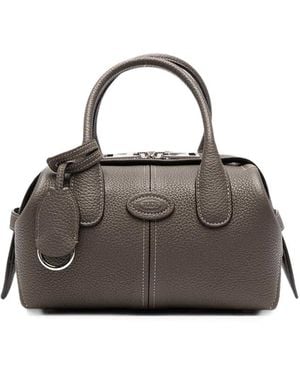 Tod's Di Bag Mini Leather Handbag - Gray