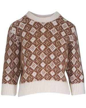 Dorothee Schumacher Soft Graphics Pullover - Brown