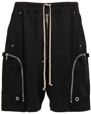 Rick Owens Bauhaus Bermuda Shorts - Black