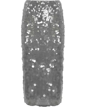 Patrizia Pepe Midi Skirt - Grey