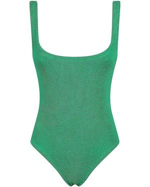 Hunza G Square Neck Swim - Green