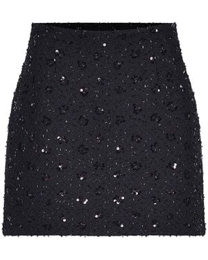 Amen Skirt Made Of Polyester Blend - Blue