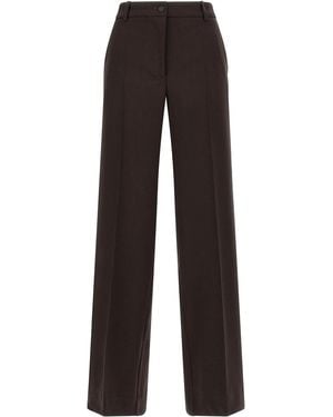 P.A.R.O.S.H. Liliuxy26 Virgin Wool Pants - Black