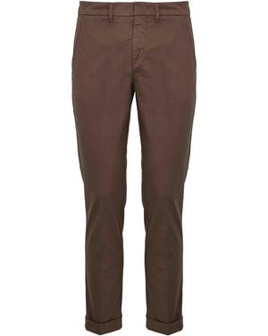 Fay Pantalón Casual - Marrón