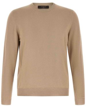 Zanone Cotton Jumper - Natural
