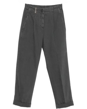 Peserico Pant Cuffs - Gray