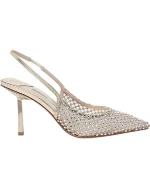 Le Silla Chanel Gilda Pumps - White