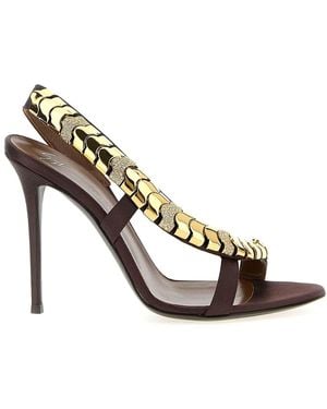 Giuseppe Zanotti Gz Dafne Sandals - Metallic